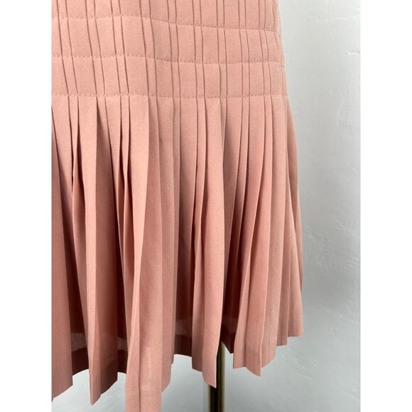 J. CREW Dusty Mauve Micro Pleated Skirt (Woman's Size: 8) - Picture 4 of 12